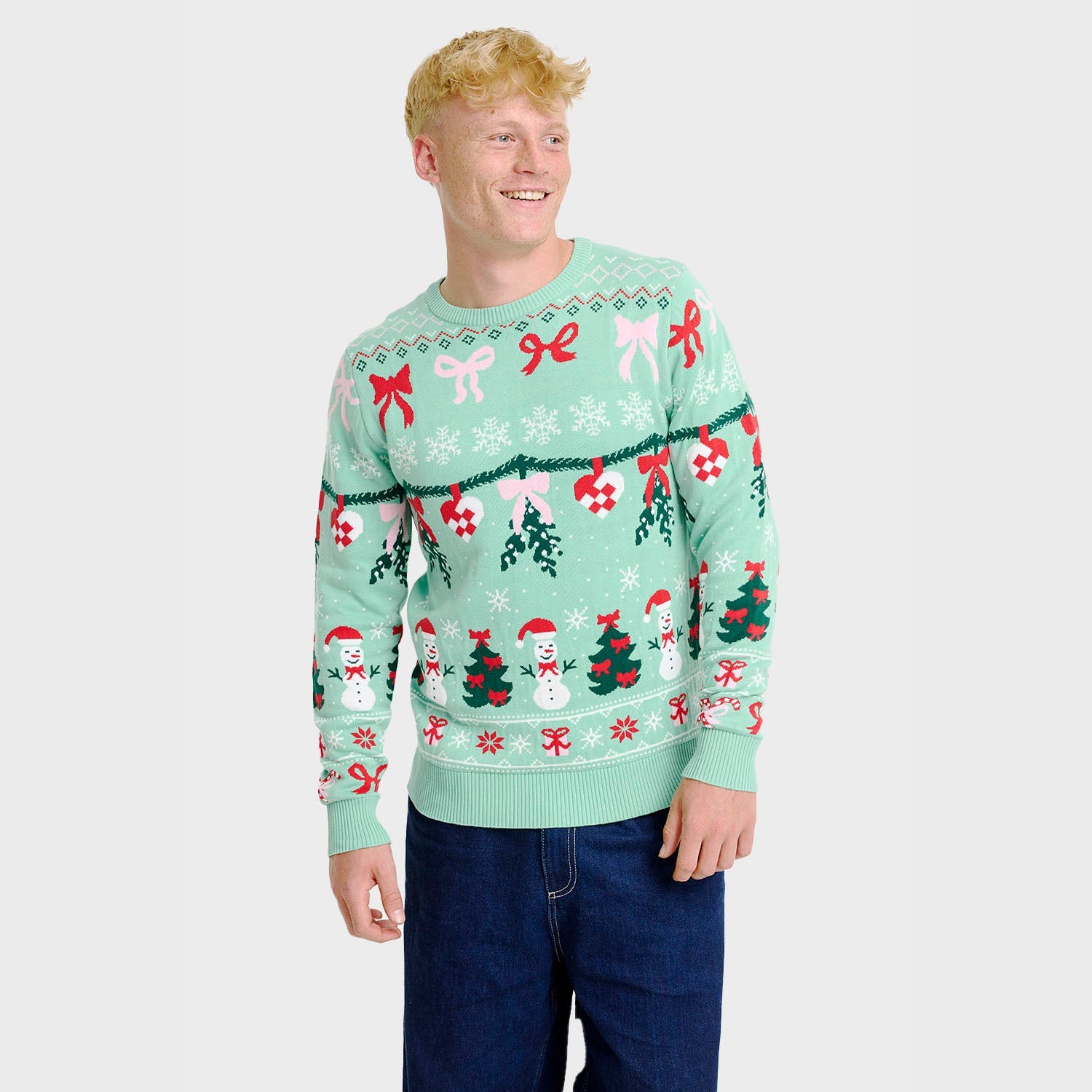 The Bow Christmas Sweater β Men